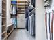 Large walk-in closet with ample shelving and hanging space at 1137 Ponce De Leon Ne Ave # 1, Atlanta, GA 30306