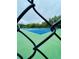 View of tennis courts through a chain link fence at 306 Mountain Laurel Walk, Canton, GA 30114
