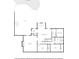 Floorplan of the basement, showing a Gathering room, bedrooms, and a bathroom at 1150 Youth Jersey Rd, Loganville, GA 30052