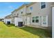 Aerial view showcasing multiple townhouses with private patios at 4433 Pinscher St, Union City, GA 30291
