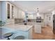 Bright kitchen with granite countertops, stainless steel appliances, and an island at 294 Puckett Se Rd, Emerson, GA 30137