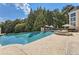 Large infinity pool with spa and plenty of space for lounging at 9620 Cedar Grove Rd, Chattahoochee Hills, GA 30213