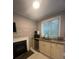 Small kitchen with granite countertops and stainless steel appliances at 1323 Briarcliff Ne Rd, Atlanta, GA 30306
