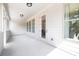 Spacious screened porch with access to the backyard at 3749 Tielman St, Snellville, GA 30078