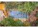 Aerial view of in-ground pool with safety cover at 178 Seals Dr, Dallas, GA 30157