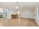 Dining area with hardwood floors and kitchen access at 178 Seals Dr, Dallas, GA 30157