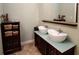 Modern bathroom with double vanity and updated fixtures at 3021 Margaret Mitchell Dr # 8, Atlanta, GA 30327