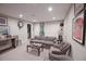 Finished basement with comfortable seating and additional storage space at 3021 Margaret Mitchell Dr # 8, Atlanta, GA 30327