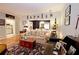 Charming living room with hardwood floors and a view of the dining area at 3021 Margaret Mitchell Dr # 8, Atlanta, GA 30327