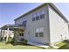 House exterior showcasing backyard and patio at 222 Gallant Fox Way, Acworth, GA 30102