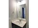 Vanity with single sink and mirror at 222 Gallant Fox Way, Acworth, GA 30102