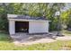 Detached garage with basketball court at 6085 Hotel St, Austell, GA 30106