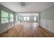 Spacious living room with hardwood floors and lots of natural light at 1630 Ezra Church Nw Dr, Atlanta, GA 30314