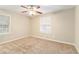 Bright bedroom with ceiling fan and neutral decor at 2354 Woodhill Ln, Atlanta, GA 30344