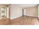 Living room with light neutral walls and hardwood flooring at 2354 Woodhill Ln, Atlanta, GA 30344