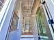 Elegant staircase with an open-concept design and modern light fixture at 285 Briscoe Way # 2, Alpharetta, GA 30009