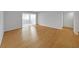 Living room with hardwood floors and neutral walls at 1468 Briarwood Rd # 805, Brookhaven, GA 30319