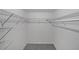 Large closet with wire shelving and hanging rod at 1468 Briarwood Rd # 805, Brookhaven, GA 30319