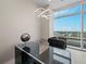 Modern home office with city views and a large window at 45 Ivan Allen Jr Nw Blvd # 2306, Atlanta, GA 30308