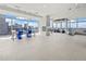 Spacious living room with city views and fireplace at 45 Ivan Allen Jr Nw Blvd # 2306, Atlanta, GA 30308