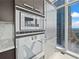 Built-in stainless steel oven and microwave at 45 Ivan Allen Jr Nw Blvd # 2306, Atlanta, GA 30308