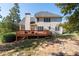 Two story house with deck and landscaped backyard at 2600 Wells Sw Ter, Atlanta, GA 30331
