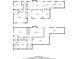 Two-story home floor plan, showing a living room, kitchen, bedrooms, and basement at 3689 Laurie Woods Ln, Decatur, GA 30034