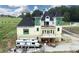 Luxury chateau under construction, showcasing unique architectural details at 1197 Dee Kennedy Rd, Auburn, GA 30011