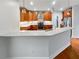Modern kitchen with granite countertops and wood cabinets at 1512 Maplewood Ct, Woodstock, GA 30189