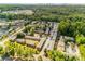 Aerial view of community showing the location of the pool at 5696 Kingsport Dr # 3, Atlanta, GA 30342
