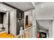 Upstairs hallway with access to bathroom, bedroom, and linen closet at 5696 Kingsport Dr # 3, Atlanta, GA 30342