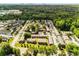 Aerial view of community and surrounding landscape at 5696 Kingsport Dr # 3, Atlanta, GA 30342