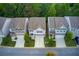 Row of townhouses with gray siding and stone accents at 550 Constellation Overlook Sw, Atlanta, GA 30331