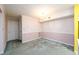 Simple dining room with carpet and door at 2068 Brian Way, Decatur, GA 30033