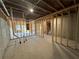 Unfinished basement with plumbing and electrical at 3301 Pepperpike Ct, Loganville, GA 30052