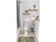 Small bathroom with shower/tub combo and floating shelves at 2706 Suwanee Se Way # 12, Marietta, GA 30067