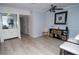 Bright dining area with light gray flooring and stylish wall decor at 2706 Suwanee Se Way # 12, Marietta, GA 30067