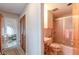 Pink bathroom with shower and bathtub at 2985 Duke Of Gloucester, Atlanta, GA 30344