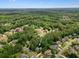 Aerial view of the home nestled within the neighborhood at 2318 Starr Lake Nw Dr, Acworth, GA 30101