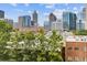 Panoramic daytime cityscape view from above at 878 Peachtree Ne St # 612, Atlanta, GA 30309