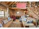 Open living space with a lofted area and hardwood floors at 7790 Atlanta Newnan Rd, Chattahoochee Hills, GA 30268