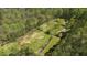 Aerial view of property showing pastures and woods at 7790 Atlanta Newnan Rd, Chattahoochee Hills, GA 30268