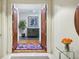Elegant entryway with hardwood floors and artwork at 2500 Peachtree Nw Rd # 405S, Atlanta, GA 30305