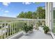 Private balcony with treetop views, perfect for relaxing and enjoying the outdoors at 2500 Peachtree Nw Rd # 405S, Atlanta, GA 30305