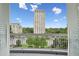 Private balcony offering scenic city views at 2500 Peachtree Nw Rd # 405S, Atlanta, GA 30305