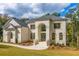 Two story house with front yard landscaping and walkway at 2004 Fontainbleau Dr, Conyers, GA 30094
