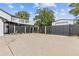 Side yard with modern privacy fence and gate at 3636 Evans Rd, Atlanta, GA 30340