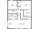 Basement floor plan, showing recreation room, bedrooms, and bathroom at 3636 Evans Rd, Atlanta, GA 30340