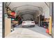 Metal storage shed with ample shelving at 3636 Evans Rd, Atlanta, GA 30340