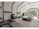 Metal storage shed with space for gym equipment at 3636 Evans Rd, Atlanta, GA 30340